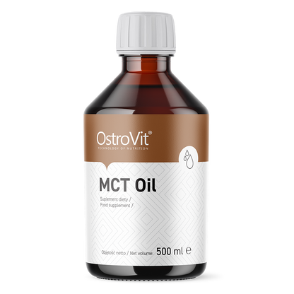 MCT Oil 500 ml – MCT‑olie C8/C10, Vegan, BPA‑vrije fles | OstroVit