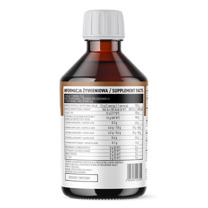 MCT Oil 500 ml – MCT‑olie C8/C10, Vegan, BPA‑vrije fles | OstroVit