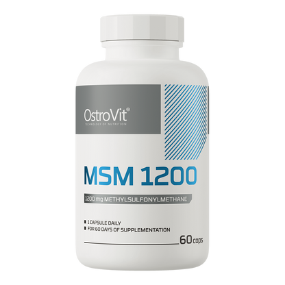 MSM 1200 mg – 60 capsules, Methylsulfonylmethaan | OstroVit