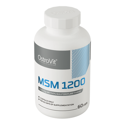 MSM 1200 mg – 60 capsules, Methylsulfonylmethaan | OstroVit