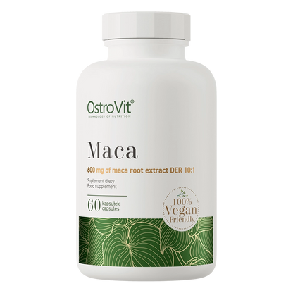 Maca VEGE – 60 vegane Kapseln, 600 mg Maca-Extrakt (DER 10:1) | OstroVit