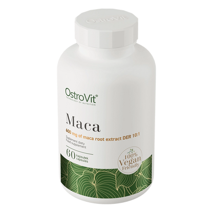 Maca VEGE – 60 vegane Kapseln, 600 mg Maca-Extrakt (DER 10:1) | OstroVit