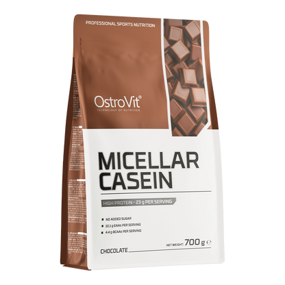 Micellar Casein Chocolade – 700 g, 23 g eiwit per portie | OstroVit