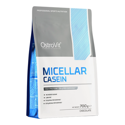 Micellar Casein Chocolade – 700 g, 23 g eiwit per portie | OstroVit