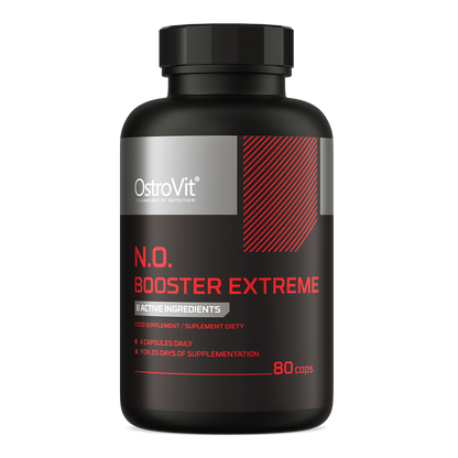 N.O. Booster Extreme – 80 capsules, 8 actieve stoffen | OstroVit