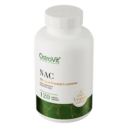 NAC VEGE – 120 vegan tabletten, 150 mg per tablet | OstroVit