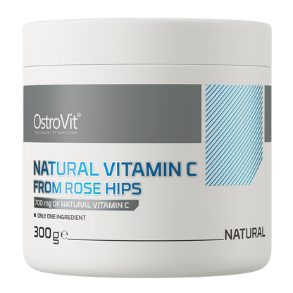 Natural Vitamin C – 300 g poeder, 700 mg vit. C per portie | OstroVit