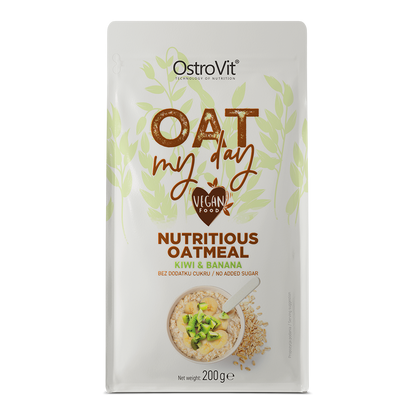 Oat My Day – 200 g - Kiwi & banaan, Rijk aan vezels | OstroVit