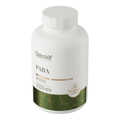 PABA VEGE – 120 vegan capsules, 500 mg PABA per capsule | OstroVit
