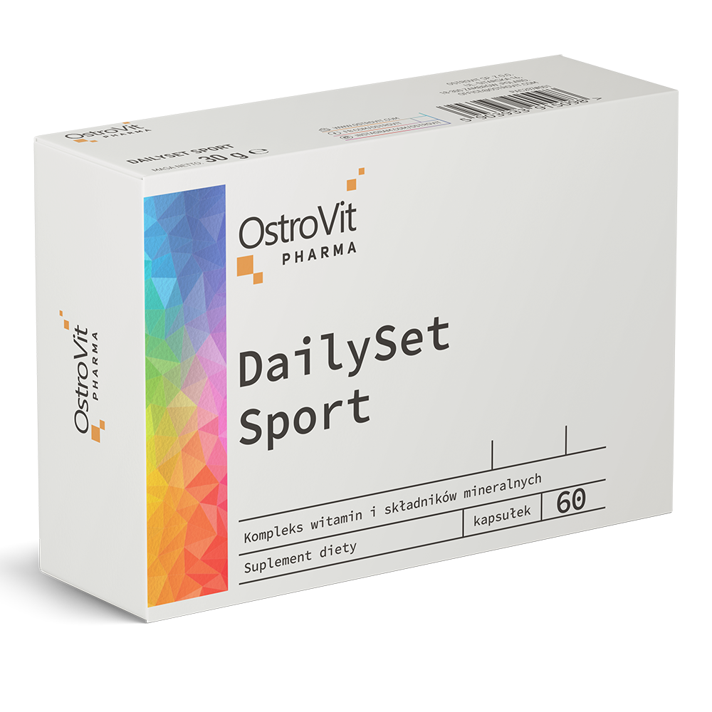 DailySet Sport - Vitaminen & Mineralen complex, 60 Capsules, Labgetest