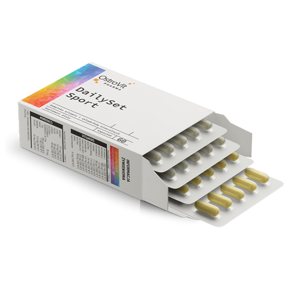 DailySet Sport - Vitaminen & Mineralen complex, 60 Capsules, Labgetest
