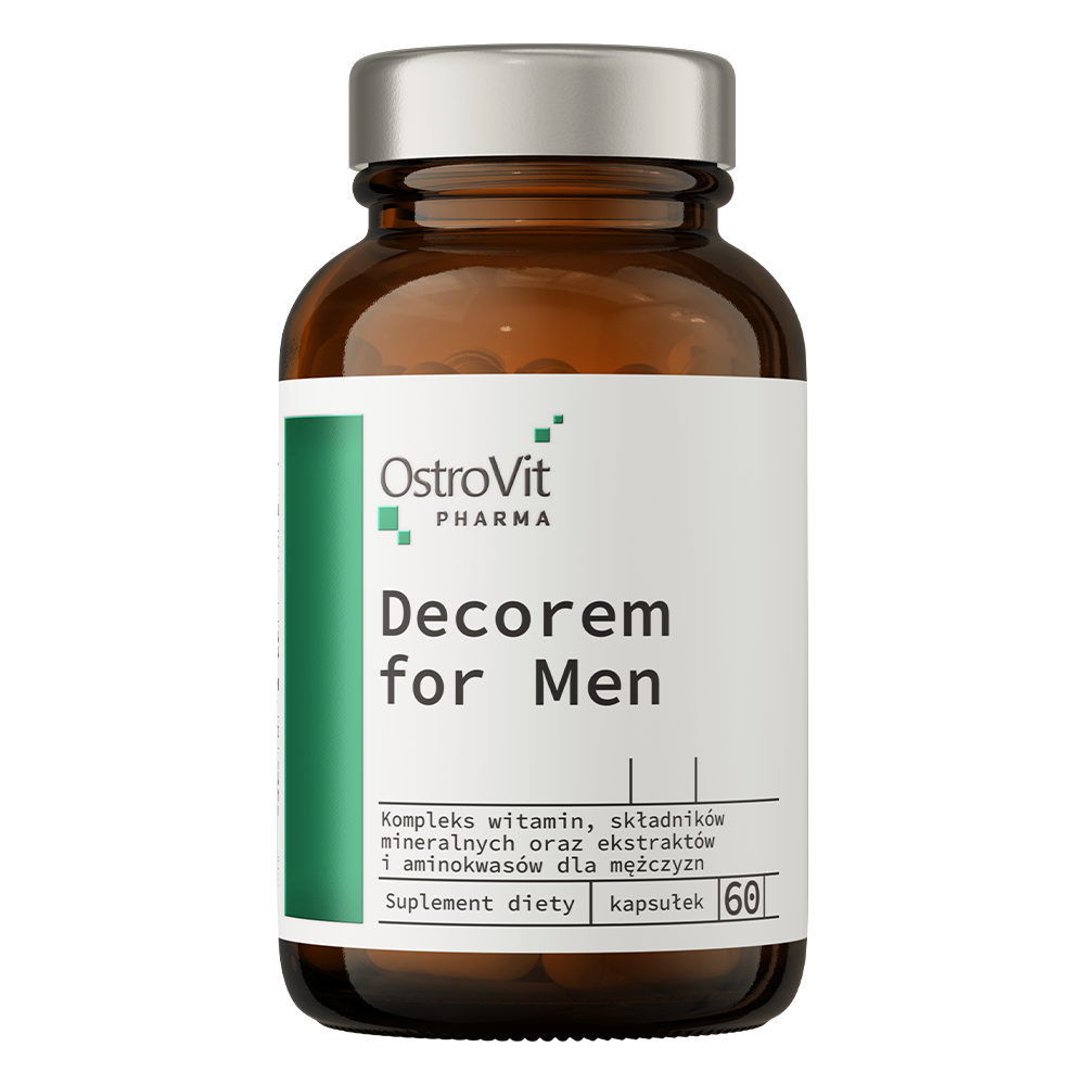 Decorem For Men | 60 capsules | Complex | OstroVit Pharma