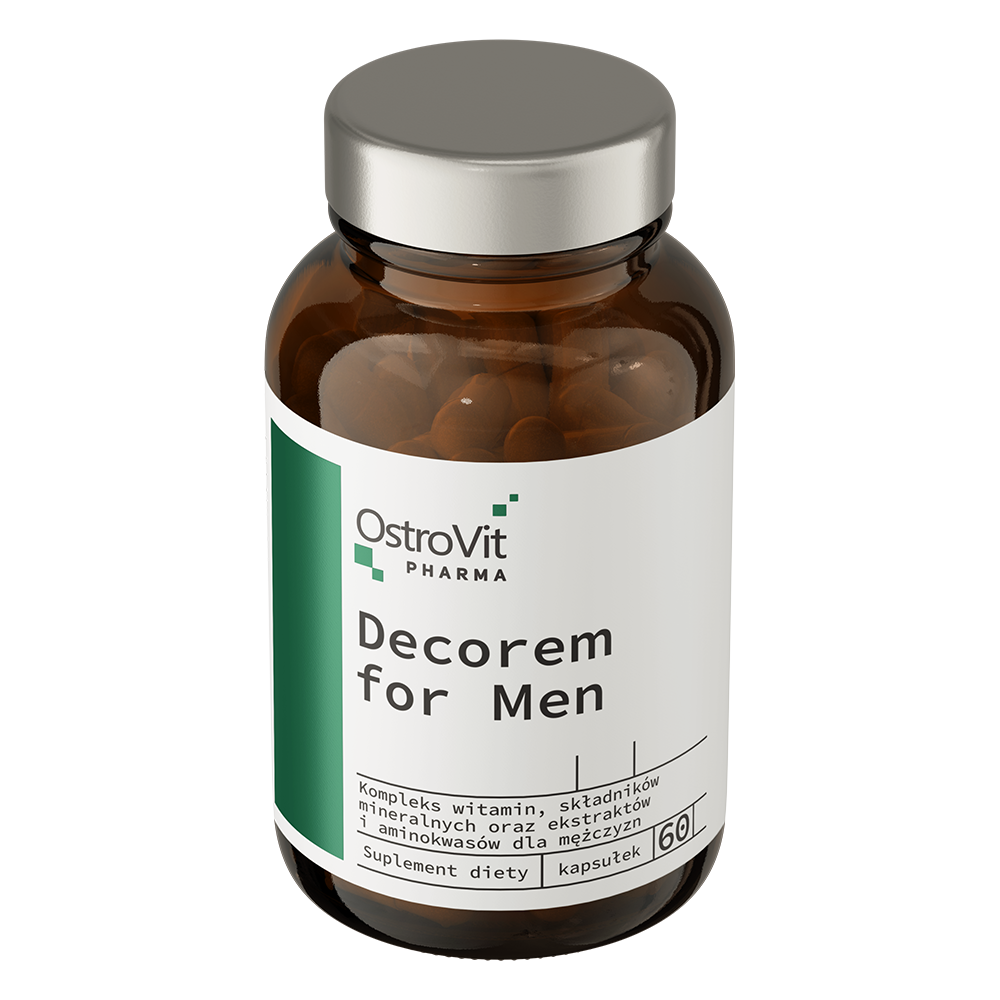 Decorem For Men | 60 capsules | Complex | OstroVit Pharma