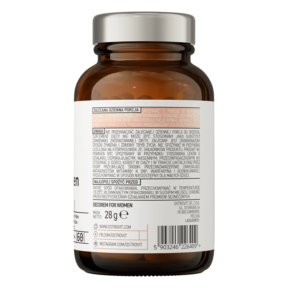 Decorem For Women | 60 capsules | Complex | OstroVit
