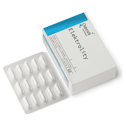 Electrolytes – 60 vegan capsules, K, Ca, Mg & Na | OstroVit Pharma