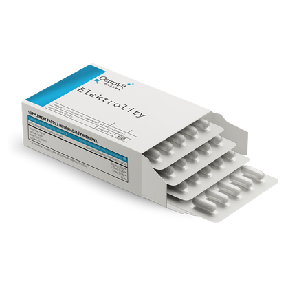 Electrolytes – 60 vegan capsules, K, Ca, Mg & Na | OstroVit Pharma