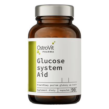Glukose | Systemunterstützung | 90 Kapseln | OstroVit Pharma