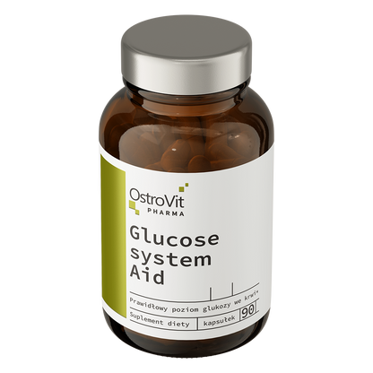Glukose | Systemunterstützung | 90 Kapseln | OstroVit Pharma