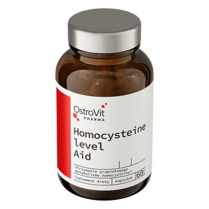 Homocysteine Level Aid – 60 vegan capsules, 7‑in‑1 | OstroVit Pharma