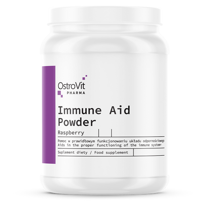 Immunstärkung – Himbeere, Inulin + Vitamin C (900 mg), D &amp; Zink – 100 g | OstroVit Pharma