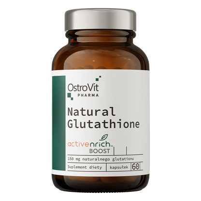 Natural Glutathione | Glutathione | L-glutathion | 60 Capsules | OstroVit Pharma