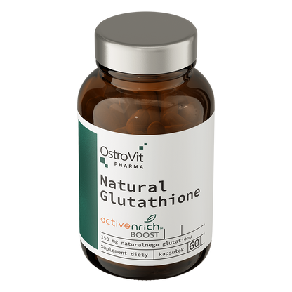 Natural Glutathione | Glutathione | L-glutathion | 60 Capsules | OstroVit Pharma