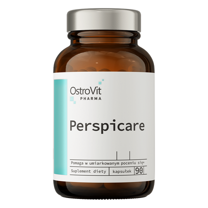 Perspicare – 90 vegan capsules, 4 botanische extracten, Zweetblokker | OstroVit Pharma