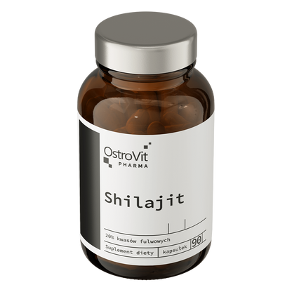 Shilajit – 90 capsules, 250 mg, 20% fulvinezuren | OstroVit Pharma