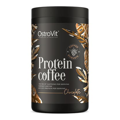 Protein Coffee – 360 g, 20 g eiwit + 150 mg cafeïne | OstroVit