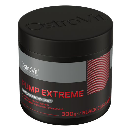 Pump Extreme – Zwarte bes, Pre‑workout 13 ingrediënten, 200 mg cafeïne | OstroVit