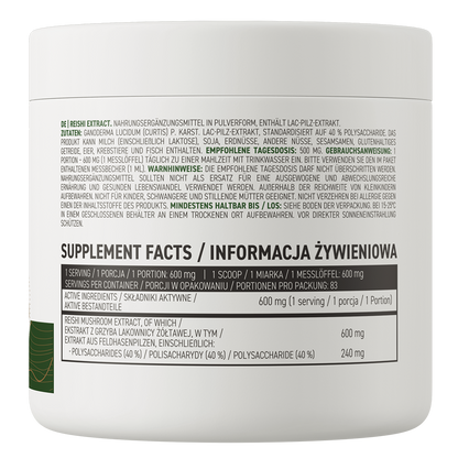 Reishi Extract – 50 g poeder, 40% polysacchariden | OstroVit