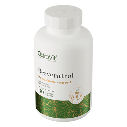 Resveratrol VEGE – 60 vegan capsules, 300 mg extract (50%) | OstroVit