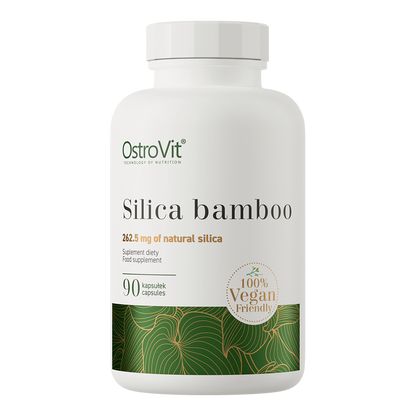 Silica Bamboo VEGE – 90 vegan capsules | 75% natuurlijke silica | OstroVit