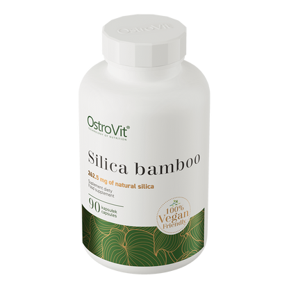 Silica Bamboo VEGE – 90 vegan capsules | 75% natuurlijke silica | OstroVit