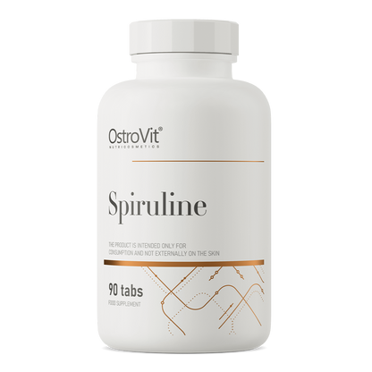 Spirulina – 90 vegan tabletten, 1000 mg per portie | OstroVit