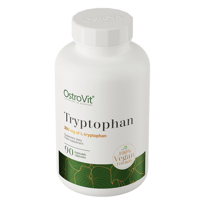 Tryptophan VEGE – 90 Kapseln, 300 mg L-Tryptophan | OstroVit