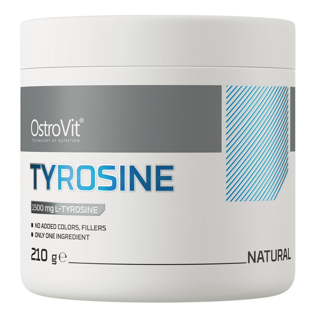 Tyrosine – 210 g poeder, 1 500 mg per portie | OstroVit
