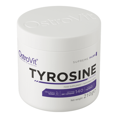 Tyrosine – 210 g poeder, 1 500 mg per portie | OstroVit