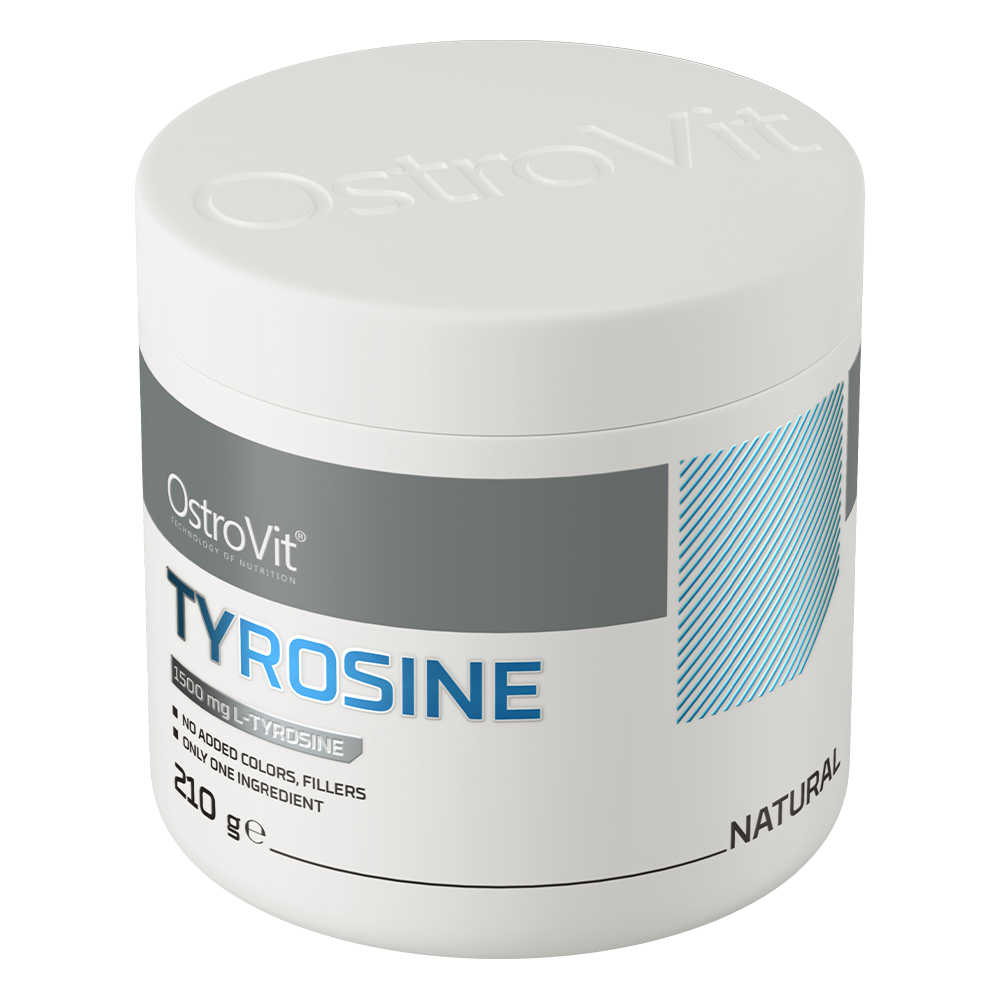 Tyrosine – 210 g poeder, 1 500 mg per portie | OstroVit