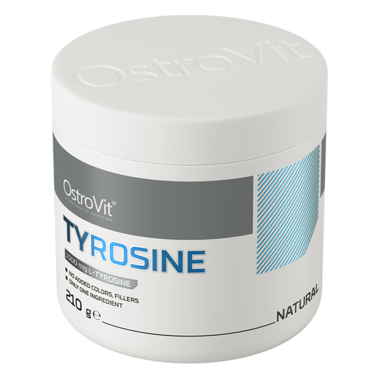 Tyrosine – 210 g poeder, 1 500 mg per portie | OstroVit