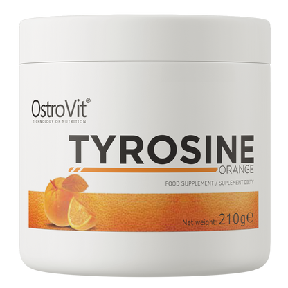 Tyrosine – 210 g, Sinaasappel, Met taurine & B6 | OstroVit