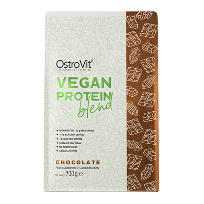 Vegansk proteinblanding | Vegansk protein | 700 g | Chokolade 🍫 | OstroVit