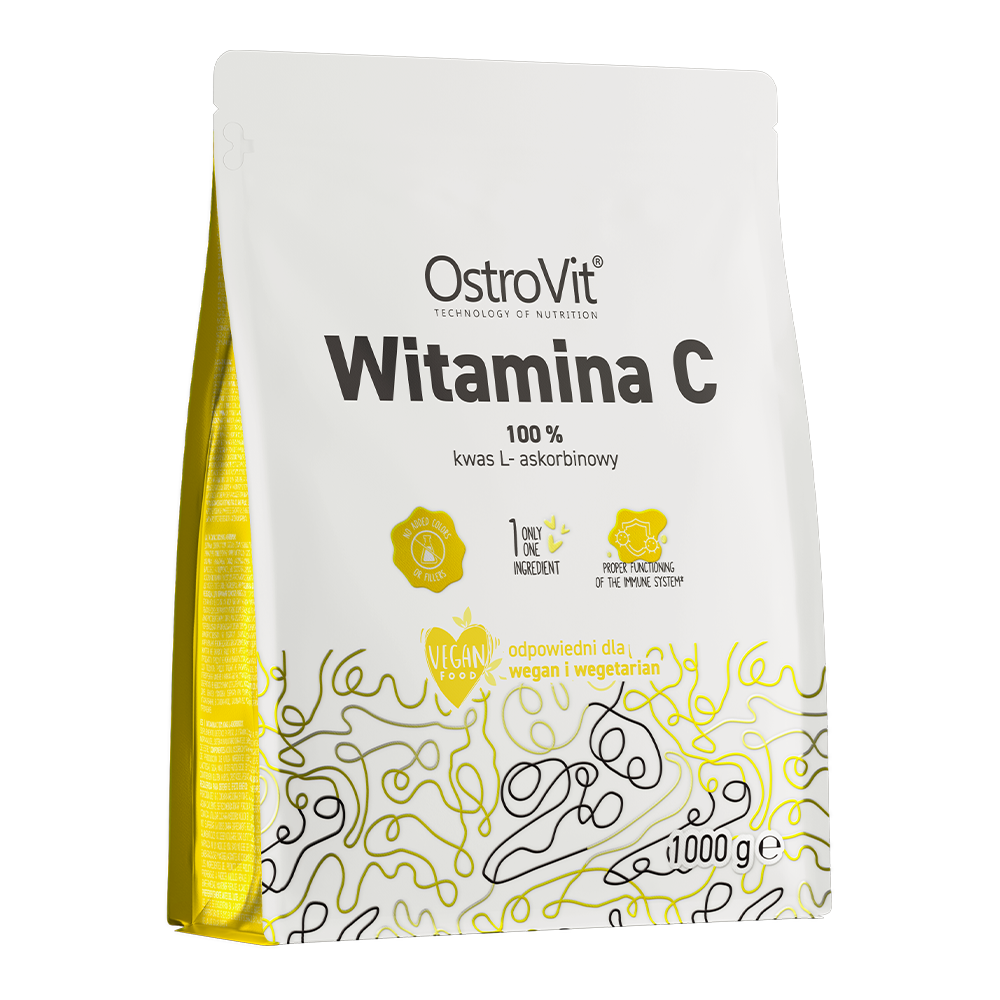 Vitamine C Poeder 1000 g, 1000 mg per Dosering - Vegan