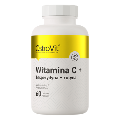 Vitamin C + Hesperidin + Rutin – 60 vegan capsules | OstroVit