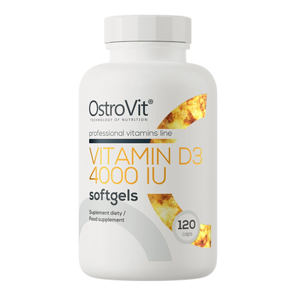 Vitamine D3 4000 IE – 120 softgels | OstroVit