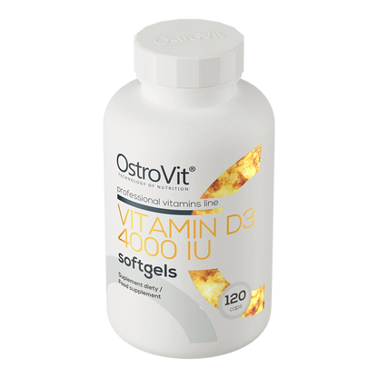 Vitamine D3 4000 IE – 120 softgels | OstroVit