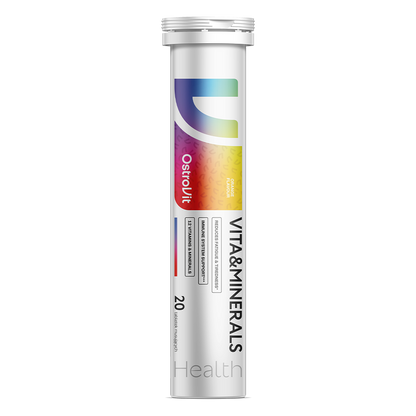 Vitamins & Minerals – 20 bruistabletten, 21 micronutriënten | OstroVit