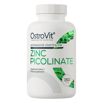 Zinc Picolinate – 150 tabletten, 15 mg zink | OstroVit