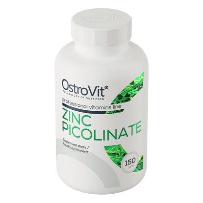 Zinc Picolinate – 150 tabletten, 15 mg zink | OstroVit