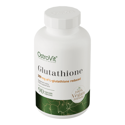Glutathione VEGE – 90 capsules, 200 mg L‑glutathion | OstroVit